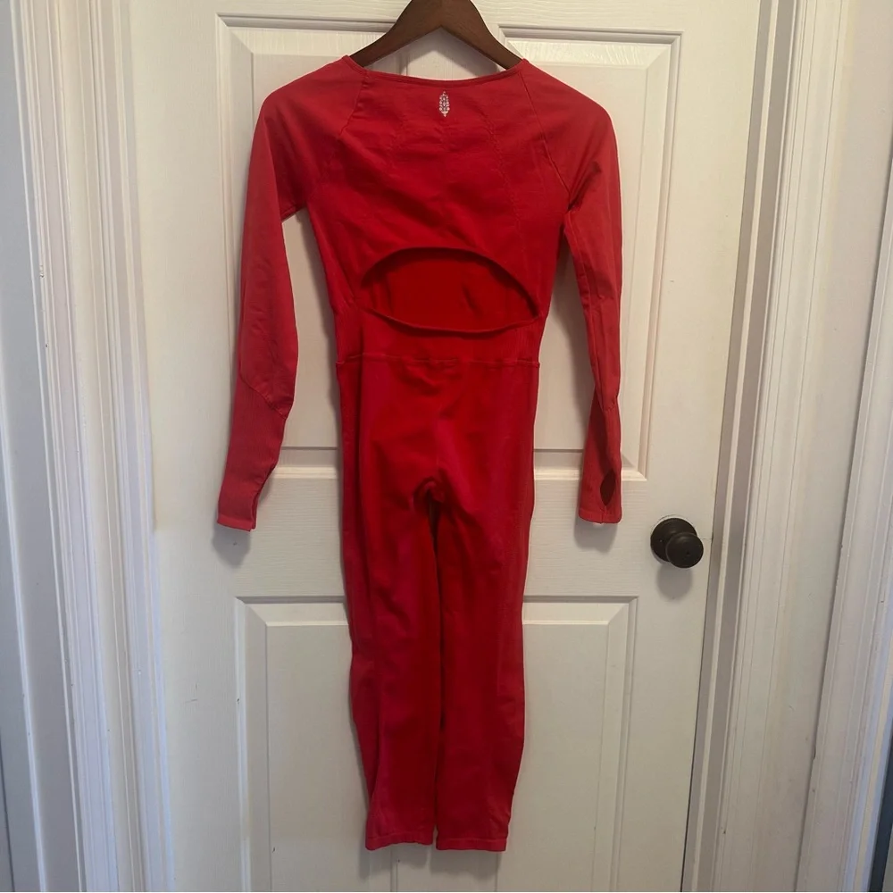FP Movement by Free People Red Jumpsuit - Picture 4 of 6